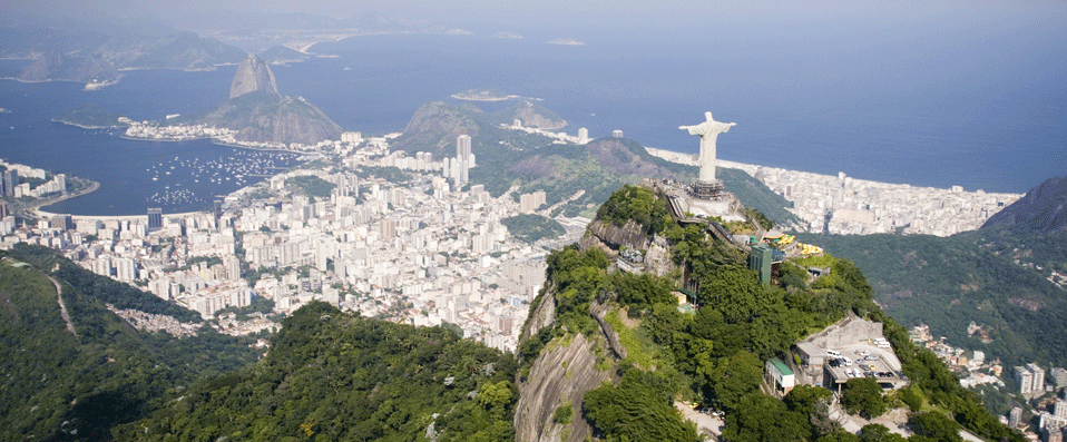 Le Christ Rédempteur, face à Rio