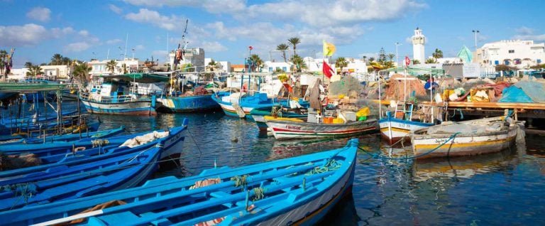 Port de pêche de Mahdia, Tunisie