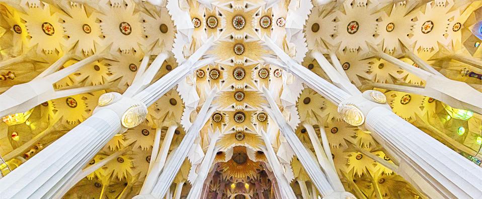 Intérieur de la Sagrada Familia