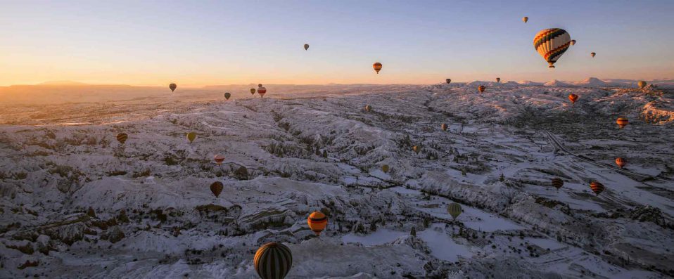Cappadoce sous la neige