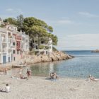 Plage sur la Costa Brava, en famille