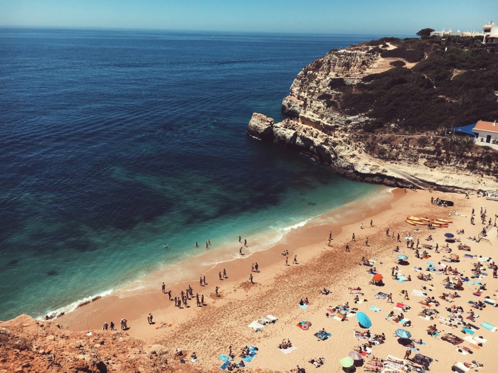 Plage au Portugal, Lagoa
