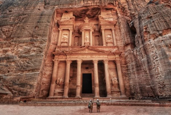 Temple Khazneh à Pétra, Jordanie