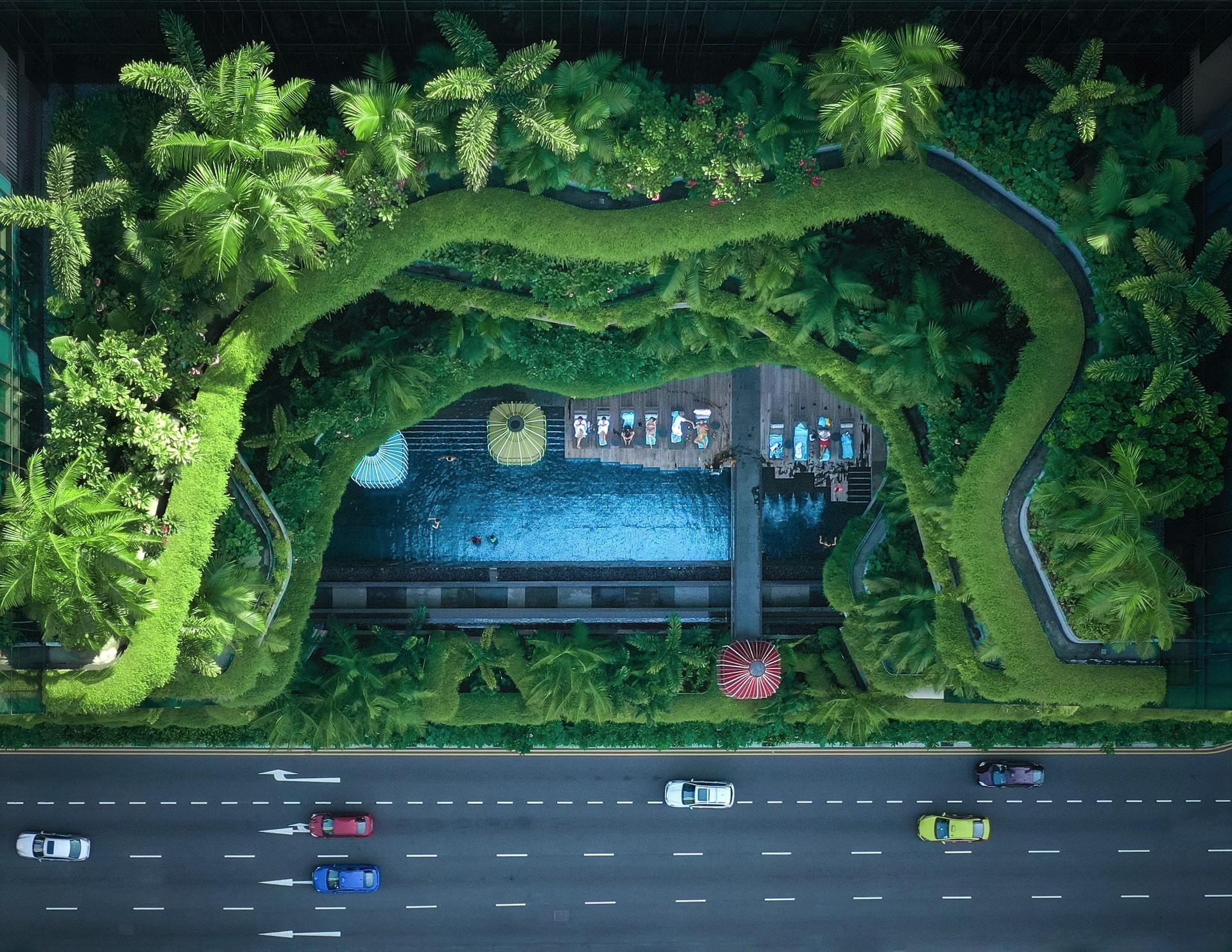 Hôtel vert à Singapour
