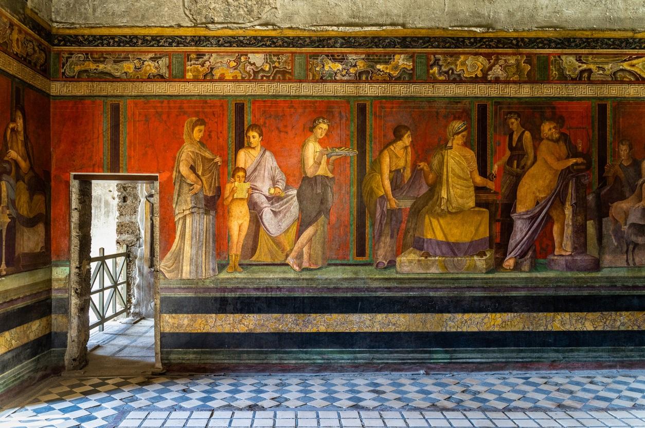 Frise Dionysiaque à Pompéi
