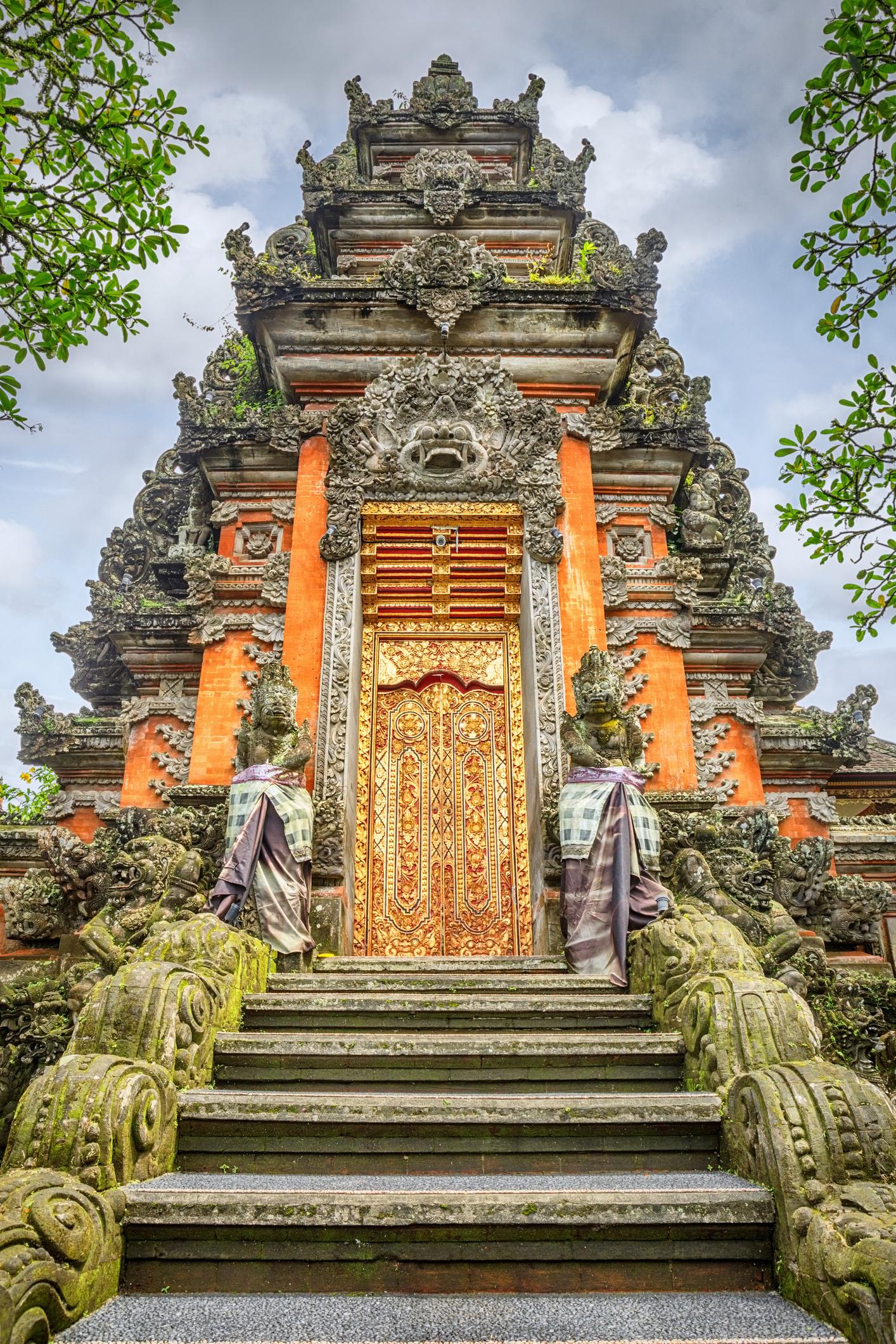 Portal of Saraswati Temple, Ubud, Bali