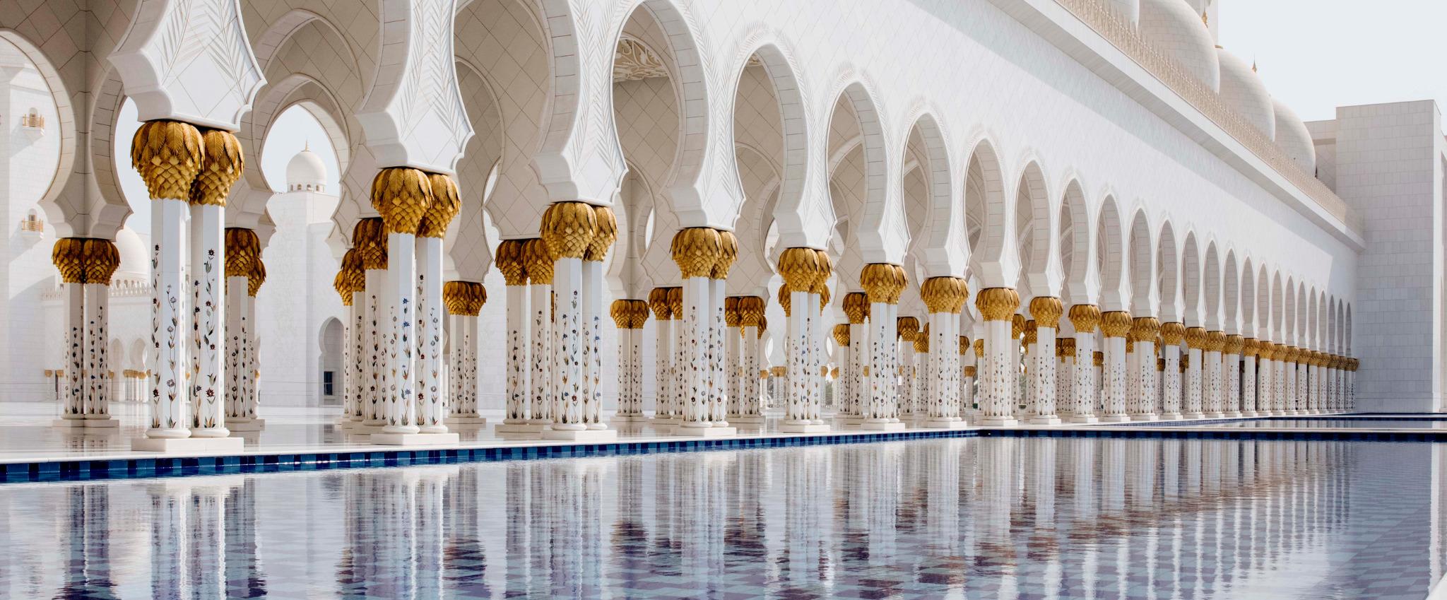 La Grande Mosquée Sheik Zayed d'Abu Dhabi