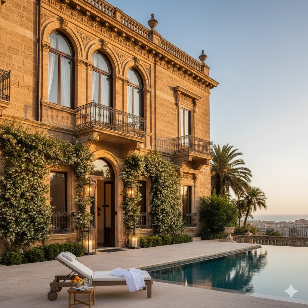 Hôtel spa 5 étoiles à Palerme pour un séjour bien-être