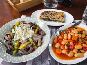 Cuisine crétoise (table complète)